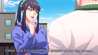 Momoka and Kanade take turns sucking boys cock before sex