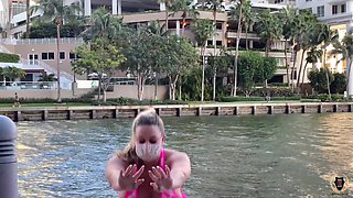 Curvy Blonde's Wild Passion in Interracial Creamy Heat