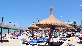 18 yo german Teen pick up at beach in holiday and fuck
