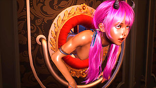 Little Succubus in a glory hole