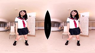 Beautiful Schoolgirl Panty Shot Joi Part 1 - Asian Teen Striptease