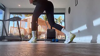 Tanned Amateur Slut Gets Poolside Fucking From Pool Boy