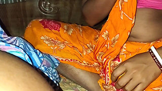Bangla Hot Aunty and Me Home Enjoy