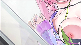 Kaiju Princess 2 Scenes - Slip and Slide Shower Soak