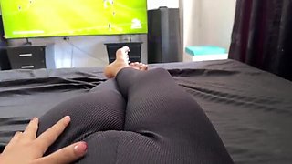 Emelyn Hot Latina Amateur Public Masturbation in Toilet During Colombia Game Fingering to Real Orgasm
