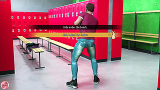 I get caught in women's locker rooms with nice asses (Milfs of Sunville #9) - Jazziuu