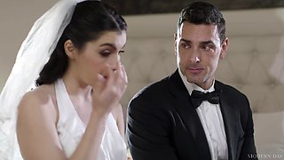 Bride Valentina wanted her asshole pumped so bad, she cheated with a best man