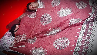 Stepmother spends the night with her stepson. In the morning I felt my stepson's hard cock.