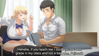 Busty stepmom seduce stepson hentai , Hajimete no Hitozuma Episode 5