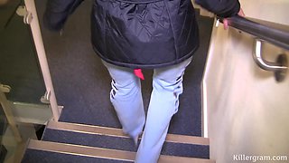 Exotic Geordie MILF Is Born and Bred to Be a Cock Whore as She Sucks off Multiple Strangers on a British Dogging Mission