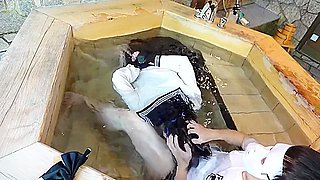 Dripping Uniform, Restrained In A Bathtub, Off-campus Lesson
