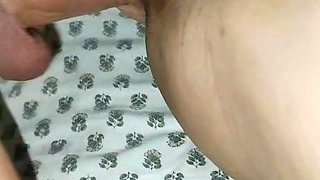 Desi hot 18 year old girl kicked ass by applying coconut oil