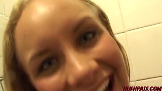 Blonde California Babes Leah Wilde & Brianna Beach FFM Threesome Blowjob & Cowgirl Sex