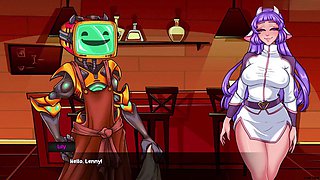 Amazing hentai nymphs in a 3D porn game by Naughtygameplays