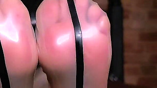 Latex Feet JOI