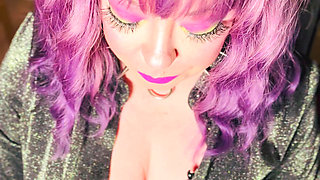 Tina Snua Dresses In A Goth Outfit & Has A Quick Smoke With You - Smoking Smoker