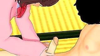 Dandadan Hentai -momo Handjob, Blowjob and Fucked by Okarun