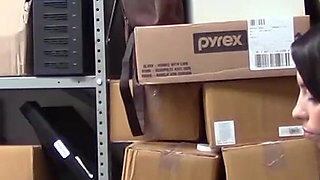 Setting Them Straight - Security Officer Gives Taylor’s Little Pussy a Lesson She’ll Never Forget