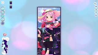 #1 [Mosaic Neko Wife 4] Eroge where you can complete puzzles and interact with girls!