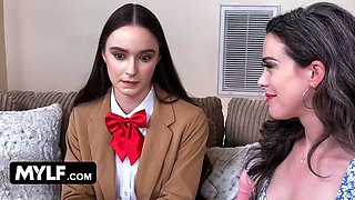 Insane lezzie music lecturer gives me my first ever Girl On Girl experience