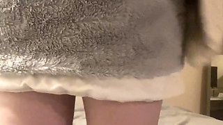 Blonde emo amateur solo masturbation