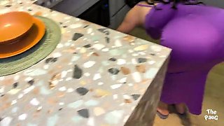 Step-mom COUGAR “Son-in-law, I want to slurp your nads”