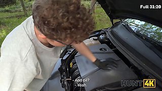 Erotic cuckold sex with beautiful girl & big cock in unexpected ending