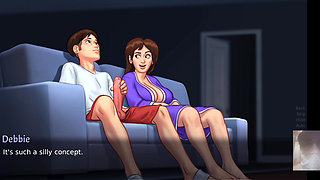 SUMMER TIME SAGA! MILF STEP-MOM HAVE ME BOOBJOB AND THEN I FUCKED HER!