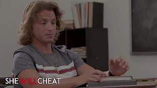 SHE WILL CHEAT - Jamie Michelle Gets Even With Her Husband By Fucking Her Student At School - Jamie michelle