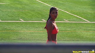 Gianna Dior's Steamy Locker Room Affair with Intense Heat