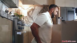 Petite wife prefers stepbro in laws cock than her husbands