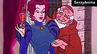 Retro Cartoon Orgy - SexxyAnime Gangbang & Big Cocks
