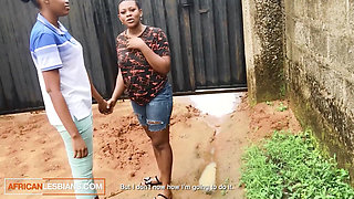 Amateur BBW Ebony BFFs Strip & Lick Pussy In Front Of American Tourist