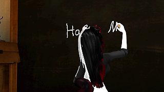 German Lessons Turned into fucking your teacher! VRChat