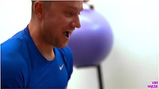 Gets A Gym Membership And A Creampie With Van Wylde And Bonnie Blue