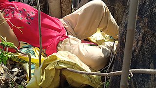 College Student Outdoor Romance with Neighbour Stepuncle