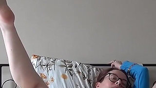 Star Trek Cosplay Nurse Playing with Shaven Tight Pussy