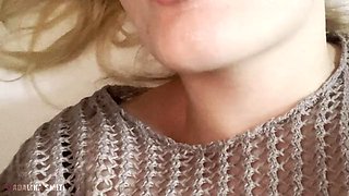 Stepbrother Casually Watching Porn And Cum In Stepsisters Mouth