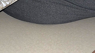 Step mom hand slip or not on step son dick without condom