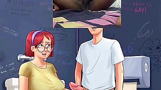 Rubbing My Dick On Yoga Teacher While Helping Her - Car Toon