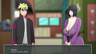 Stepmother Hinata Stroking me off - Konoha Cougars part 25