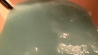 Amateur shower and masturbation