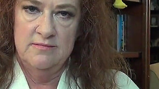 Auntjudys - Your Horny Mature Step-aunt Ms. Ginger Catches You Masturbating (pov)