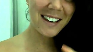 Cute blonde amateur webcam teen masturbating