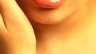 Blonde Pregnant Stepsister I Sit Naked in the Corner of the Shower, Legs Spread, My Belly Visible.