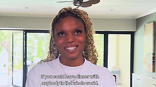 This BLACK TEEN was shy at first