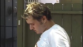 Horny Twink Bangs a Man with Tight Asshole Outdoor in Doggy Position