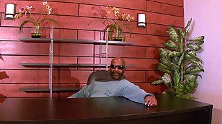 Janet Mason swallows gigantic black cocks