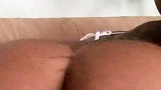 Thick blonde ebony milf Lethal fucked to orgasm by stepson
