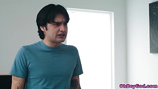Stepmom Seduction Caught on Camera